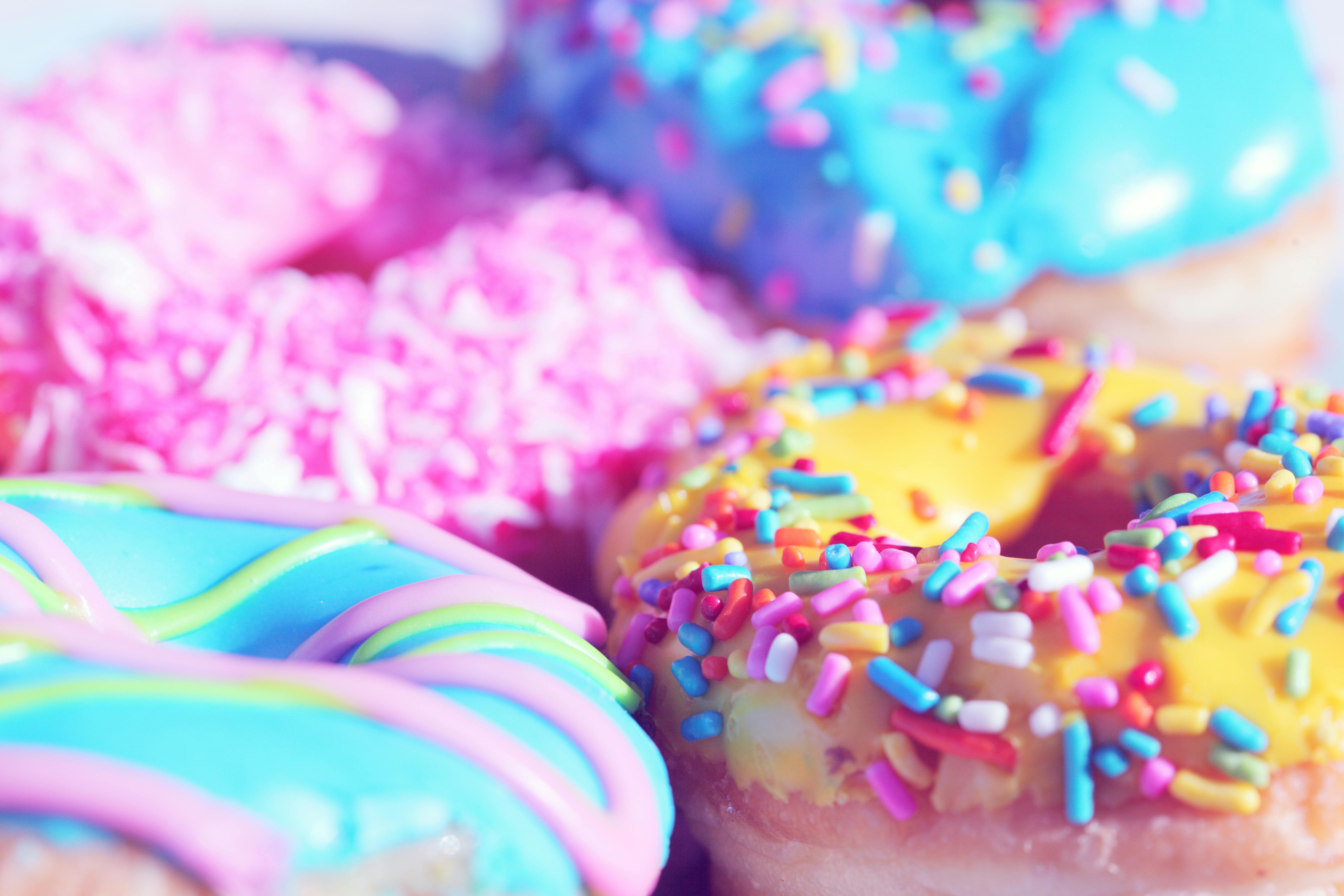 Donuts colorés