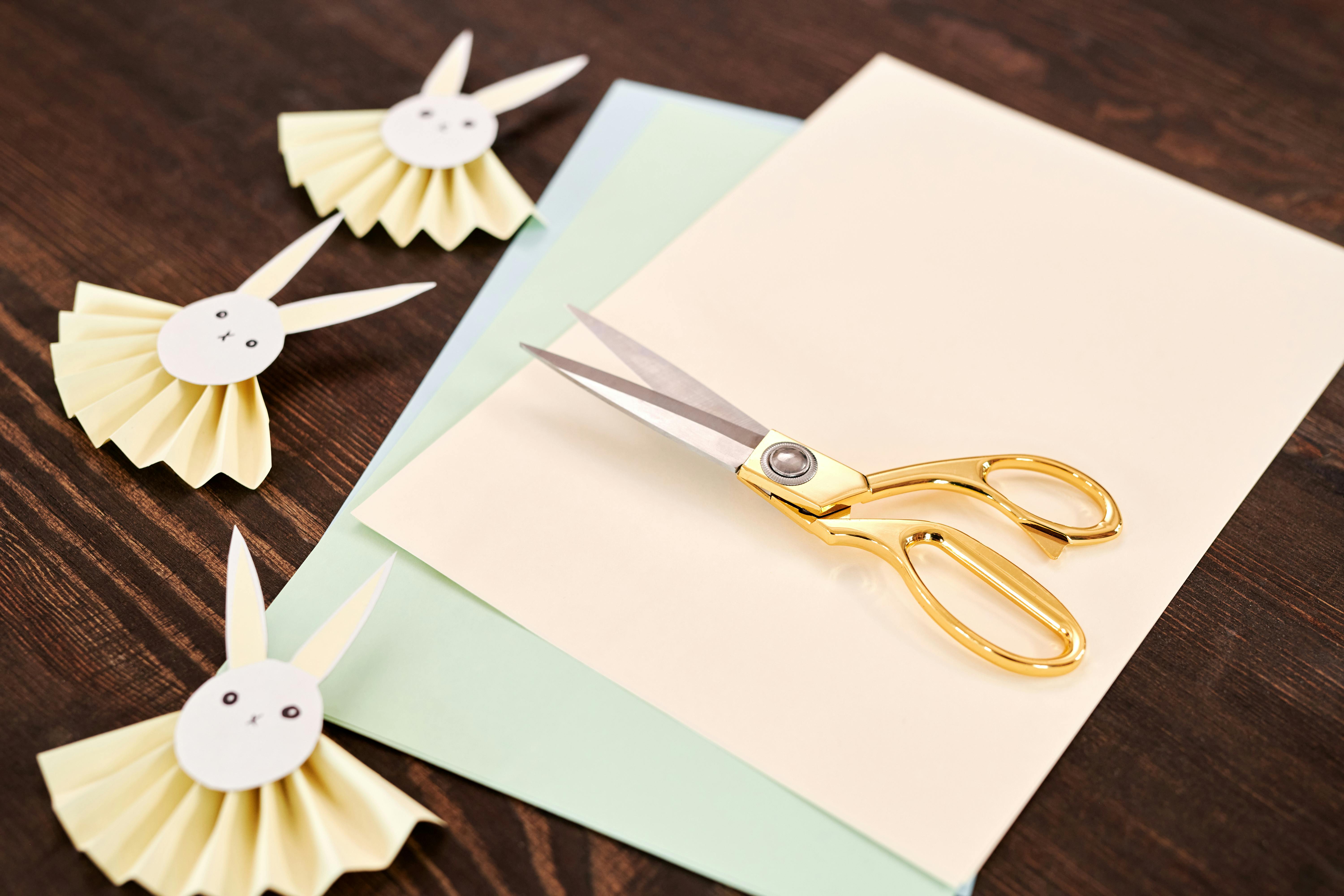 Pliages en papier en forme de lapin